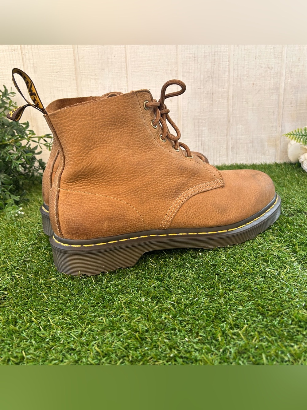 Dr. Martens 1460 Nubuck Boots DR. MARTENS
Men size 11women 12 gently used - Picture 9 of 16